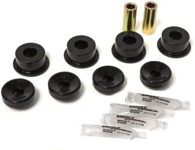 Energy Suspension 16.8102G Shock Mount Bushing Set, black