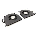 Left + Right CPU Cooling Fan 923-0668, 923-0669, 923-00536, 923-00537 Replacement for MacBook Pro 15" A1398（Late 2013-Mid 2015）