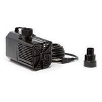 Spaces Places FC2100 2100 GPH Pump Feature for Indoor/Outdoor, Water Gardens, Koi Ponds, Waterfalls, Fish Tank, and More, Black