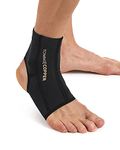 Tommie Copper - Unisex Performance Compression Ankle Sleeve - Black - Large