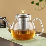 1000ml Glass Teapot with Removable 