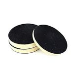 Pack of 5 Wool Felt Polishing Pad Hook and Loop Compressed Woolen Wheel Buffing Pads for Car & Boat Polishing, Waxing, Sealing 5 Inch (125mm)