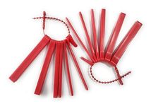 Talk Tools Jaw Grading Bite Blocks Reusable and Durable Speech Therapy Tool (Red) -2 Pack