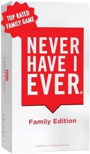 Never Have I Ever Family Edition Card Games - Fun Family Party Games for Teens & Kids Game Nights! Funny Card Games for Game Nights and Events with Friends or Family. Perfect Family Games for Kids!