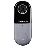 Link2Home Wireless Smart Video Doorbell BellBattery with Motion Detection, 2-Way Audio, WiFi, Voice Control & Wide-Angle Camera