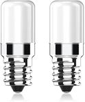 Eco.Luma E14 LED Bulb Fridge Bulbs, 2W Replacement for 20W Halogen Bulb, 170LM, 6000K Cool White Light Bulbs for Sewing Machine, Refrigerator, Cook Hood, 2 Pack