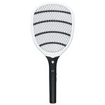 ANSIO Electric Fly Swatter, Fly Zapper Bug Zapper Racket that Kills Flies, Mosquitoes,Effortless and No Mess Elimination of Insects - Rechargeable and Handy for Indoor & Outdoor Use