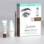 Julienne Brow Tint Kit Sensitive - Light Brown