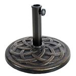 BACKYARD EXPRESSIONS PATIO · HOME · GARDEN 911554 Umbrella Base, Bronze