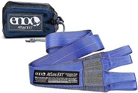 ENO Atlas EXT Ultimate Tree Protection - Tree Strap for Hammock - Hammock Strap Extension - Portable Hammock Accessories for Camping, Hiking, and Backpacking - Charcoal/Royal