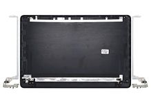 Replacement LCD Back Cover Top Lid w/Hinges for HP 15-BS 15-BW 15T-BR, 250 G6 255 G6, HP 15-bs015dx 15-bs020wm 15-bs070wm 15-bw011dx 15-bw017cl Series Laptop 924899-001 L13909-001 AP204000260