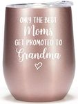 Grandma to Be Gifts New Grandma 355ml Wine Glass Tumbler First Time Grandmother Announcement Gift Promoted to Grandma Coffee Mug