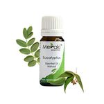 Meraki Essentials 100% Pure &|Natural| Eucalyptus Essential Oil 10 ml|Cleanses Nasal Passage|Soothes Cold & Congestion| Eases Pain| Relieves Inflammation| Analgesic Massage