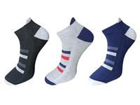 SHIVANSH TECHNOLOGY Ankle Socks for Men & Women Made With Durable, Breathable Cotton, Ideal for Casual Wear, Running, Sports - Pack of 3, Free Size