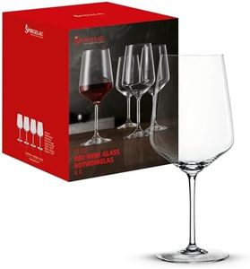 Spiegelau 4670181 Style Red Wine Glasses (Set of 4), Clear