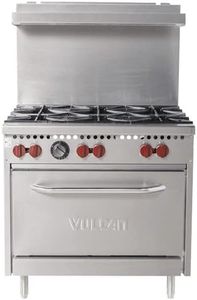 Vulcan SX36-6B 36", 6 Burner, Natural Gas Range