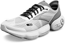 Brooks Women's Aurora Neutral Running Shoe - White/Alloy/Black - 9 Medium