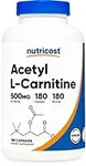 Nutricost Acetyl L-Carnitine 500mg,