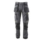 DEWALT Men's Fairhaven Pro-Stretch, Slim Fit, Holster Pocket Work Trousers, Grey, W36/L29