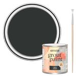 Rust-Oleum Black Ultra-Durable Grout Paint - Natural Charcoal (Black) 250ml