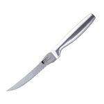 BERGNER Argent Stainless Steel Tomato Knife, 12.5cm, Matt Finish,Silver