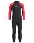 Kids Sharptooth Full Length Wetsuit WS1262 Red 9-10 Years