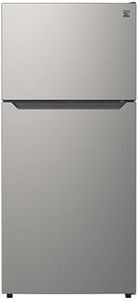 Kenmore 4661355 30" W Top Freezer Refrigerator with Adjustable Glass Shelving, Humidity Control Crispers, Quiet and Energy Efficient Inverter Compressor, Fingerprint Resistant Metallic Steel