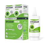Hycosan Fresh - Twin Pack - Eye Drops with Hyaluronic Acid for Soothing Relief of Mild Dry Eyes and Irritated or Red Eyes from Screen Use - Preservative Free - 2 x 225 Measured Doses