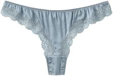 SilRiver Womens Silk G-String Thong
