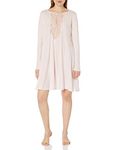 Natori Women's Tranquility with Lace Sleepshirt, Rose, X-Small