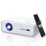 [NetfIix Officially & DoIby Audio] Aurzen Eazze D1 4K Supported Smart Projector with Auto Focus & Auto Keystone, 50% Zoom, HDR 10, 60Hz Portable Projector for iOS/Android/USB/TV Stick,White