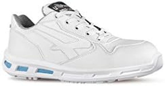 U-Power - Baloncesto de seguridad bajo para mujer, ligero y cómodo, Blink - Ambientes y húmedos - S3 CI SRC ESD, Negro , 43 EU