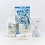 TopQuaFocus Ear Irrigation Kit for Kids Adults Ear Cleaning Tool Include Spray Bottle to Remove Ear Wax, Basin and 5 Soft Disposable Tips 60ml Ear Dryer Bulb