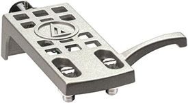 Audio Technica AT-HS10SV Universal Headshell with Finger Lift 1/2" Mount for 4-Pin Cartridge Aluminum includes Mounting Screws (Silver) (Fits the AT-LP120-USB and AT-LP1240-USB Direct-Drive Turntables)