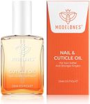 modelones Cuticle Oil, Nail Strengthener with Jojoba Oil & Vitamin E, Nail Growth Oil that Repairs Cuticles & Promotes, Moisturizes Dry Skin, 15ml