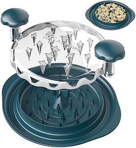 AveFare Pro Chicken Shredder, Chicken Breast Shredder Tool Twist with Clear Cover, Large Meat Shredder Machine - Ergonomic Handle, Dishwasher Safe, Anti-Slip, Cleaning Brush, Heat Resistant, BPA Free