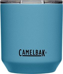 CamelBak Horizon 10 oz Rocks Tumbler - Cocktail Glass - Insulated Stainless Steel - Tri-Mode Lid, Larkspur