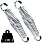 LONGADS 2Pack Premium Porch Swing Springs, Silver