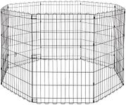 KittuPet Cage with Pen-Exercise Fence for Pups, Rabbit and Guinea Pigs (24 inch)