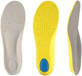 Memory Foam Insoles Sports Shoes Inserts for Women Men and Kids Arch Support Insoles L（Men's 8-12/ Women 10-15）