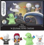 Little People Collector Disney Tim Burton’s The Nightmare Before Christmas Special Edition Set for Adults and Fans, 4 Figures, HNW96