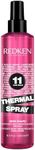 REDKEN Thermal Spray for Heat Styling, Reduces Frizz for Glossy Shine, Protects Up to 230°C, 250ml