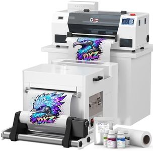 DXZ i3200 DTF Printer 13'' A3 Industrial High-Speed DTF Printing Machine, A3 Print in 2 Minutes, 720×3660 DPI, White Ink Circulation & Stirring System, 24/7 Auto-Maintenance, 2-Year Ink Included