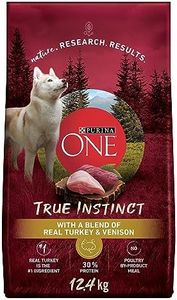 Purina ONE True Instinct High Protein Dry Dog Food, Turkey & Venison - 12.4 kg Bag