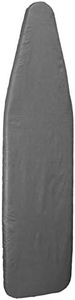 Handy Laundry Ironing Board Cover - Silicone Coating to Prevent Staining and Scorching, Elasticized Edge, Thick Padding, Attached Storage Pocket for Iron Accessories. (Standard Size - 15" x 54")