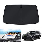 KUST Windshield Sun Shade for 2020-2023 2024 2025 Subaru Outback Accessories Sunshade Window Sun Visor Protector Foldable Blocks UV Rays Keep Your Car Cooler