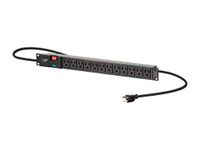 Monoprice 140001 Power Distribution Unit, Black