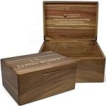Custom Engraved Wooden Box Large - 