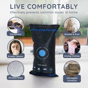 CUQOO Car Dehumidifier Bag – Moisture Absorber for Vehicles