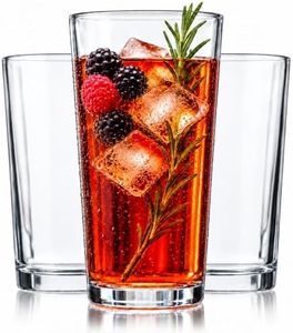 Home Essentials & Beyond Highball Drinking Glasses Set of 10, 16 oz